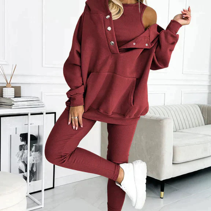 Ensemble loungewear 2 pièces confort