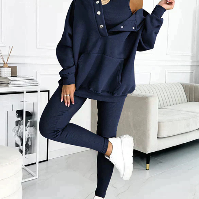 Ensemble loungewear 2 pièces confort