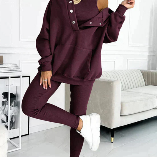 Ensemble loungewear 2 pièces confort